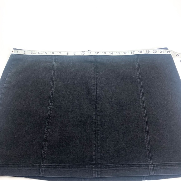 BP Black Denim Skirt 3X - Picture 7 of 14